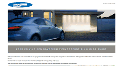 Desktop Screenshot of dealerlocator.novoferm.nl