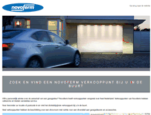 Tablet Screenshot of dealerlocator.novoferm.nl